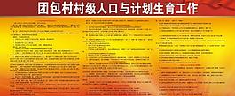計劃生育展板圖片