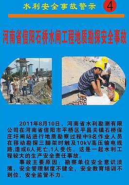 水利安全展板圖片