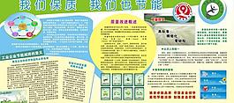 節能宣傳展板圖片