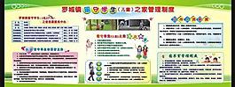 留守學生展板圖片