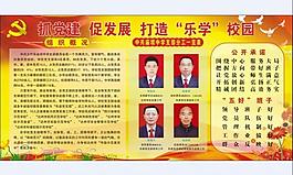 学校党建展板图片