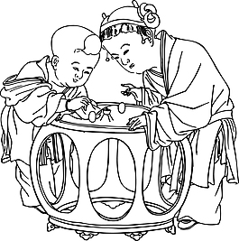 小伙伴一起玩耍