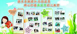 幼兒園展板圖片
