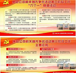 創(chuàng)先爭優(yōu)展板圖片