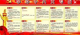 學(xué)習(xí)十八大展板圖片