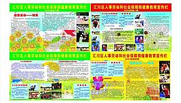 健康教育宣傳展板圖片