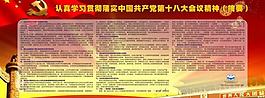 十八大展板圖片
