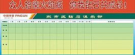平安保險(xiǎn)展板圖片