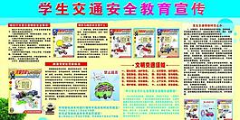 學生交通安全展板圖片