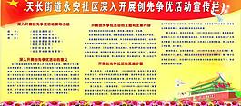 社區(qū)創(chuàng)先爭(zhēng)優(yōu)展板圖片