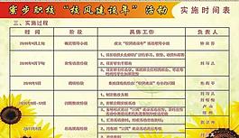 學校展板圖片