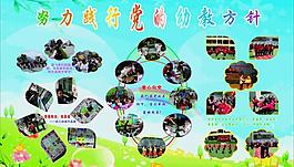 幼兒園展板圖片