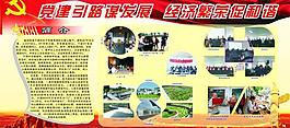 黨建成果展板圖片