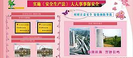 安全生产展板图片