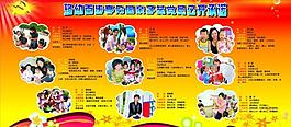 幼儿园展板图片