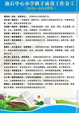 學(xué)校展板模板圖片