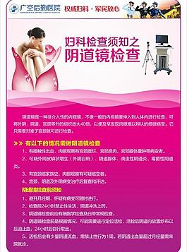妇科展板图片