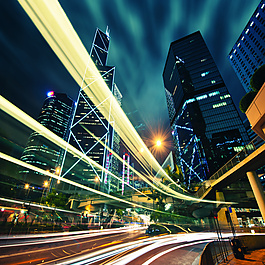 香港地标景观图片