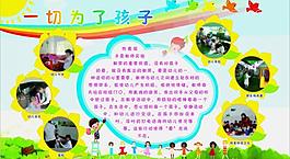 幼兒園展板圖片