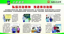 法制宣傳展板圖片