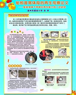 觀察論文展板圖片