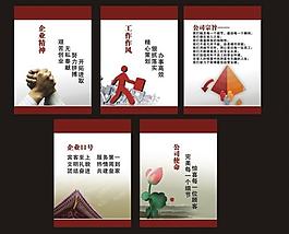 企业文化展板图片