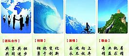 企業(yè)文化 名言 展板圖片