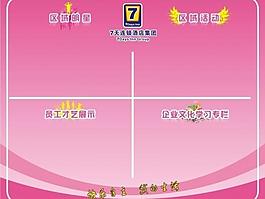 7天酒店展板图片