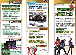 商場活動導示展板圖片
