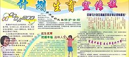 計(jì)劃生育展板圖片
