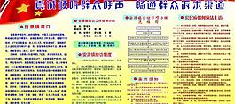 安源鎮(zhèn)信訪展板圖片