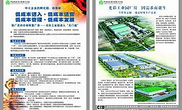 工業(yè)園展板設計圖片