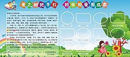 幼兒園展板模板圖片