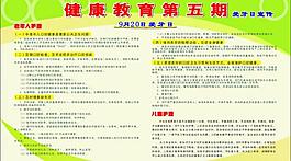 愛牙日健康教育展板圖片