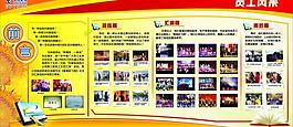 電信工會員工風采展板圖片