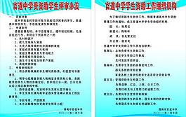 中學生資助展板圖片