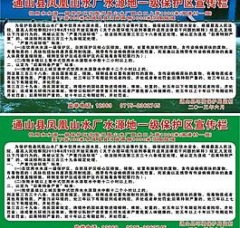 水源保護區宣傳欄圖片