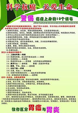 科學抗癌 關愛生命圖片