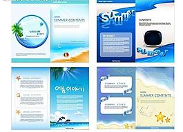 版式設(shè)計矢量素材圖片