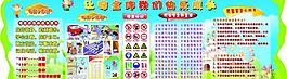 安全標(biāo)識 小提示語 校園圖片