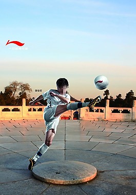 李寧運動鞋廣告圖片