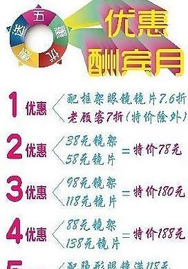 x展架 眼鏡 海報(bào) 高清圖片