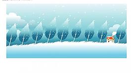 冬季的原野圖片