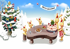 卡通圣誕節(jié)