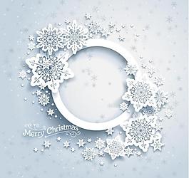 3d紙張雪花圖片