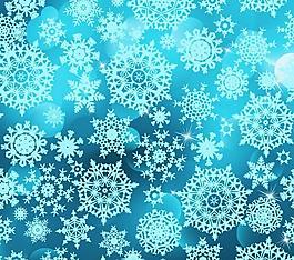 動感雪花背景圖片