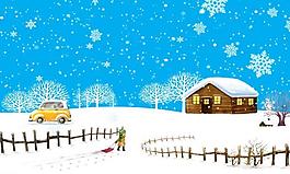 雪景風(fēng)景圖片