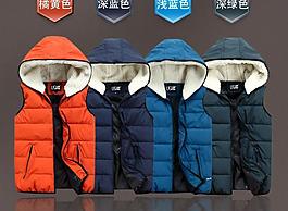 羽絨服網(wǎng)頁海報圖片