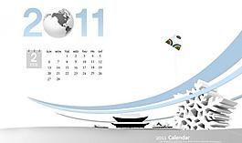 2011日歷掛歷臺(tái)歷素材圖片