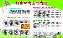 健康教育宣傳專欄圖片